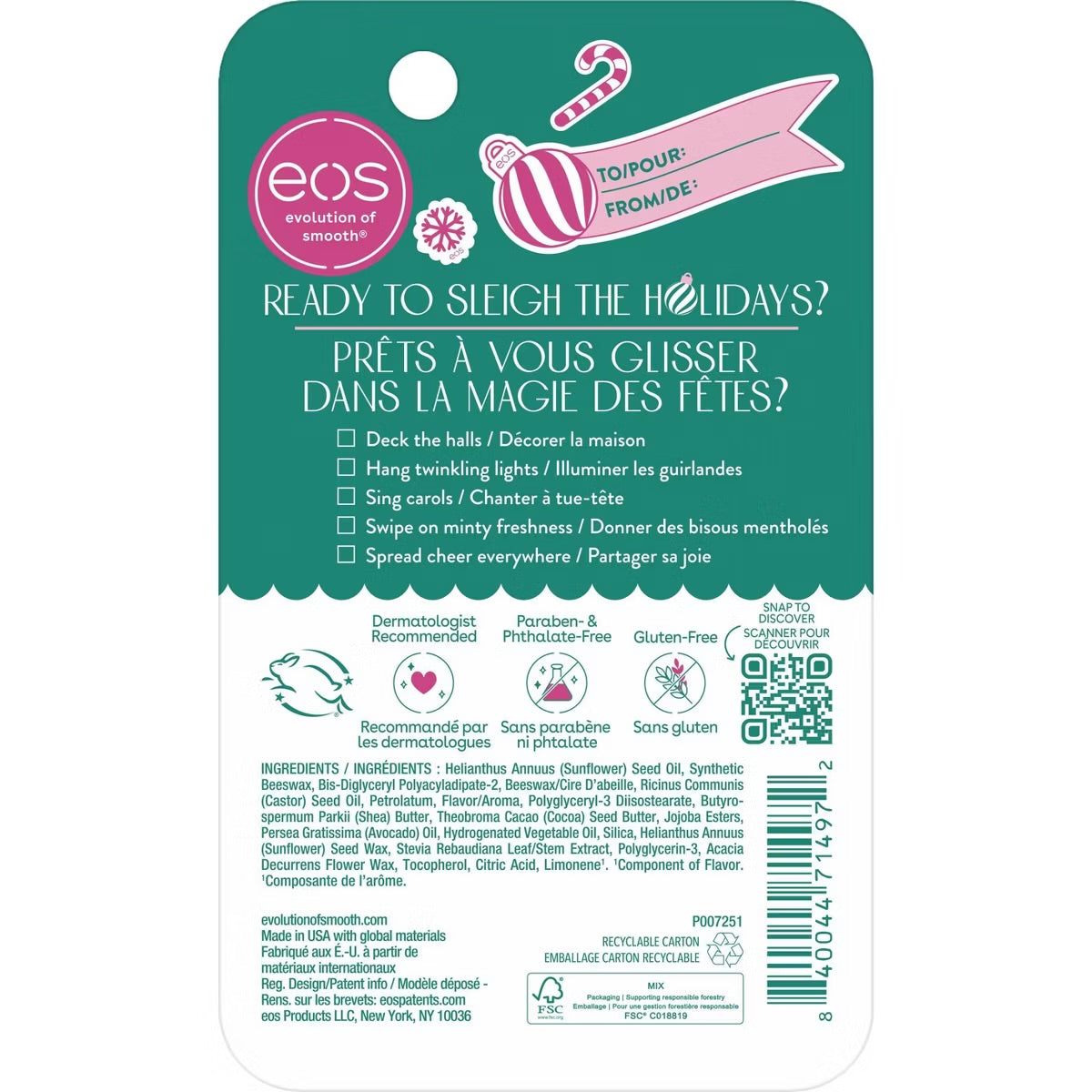 eos - Holiday Super Balm