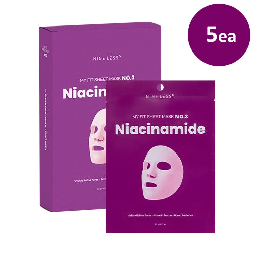 NINELESS - My Fit Sheet Mask No.3 Niacinamide (5ea)