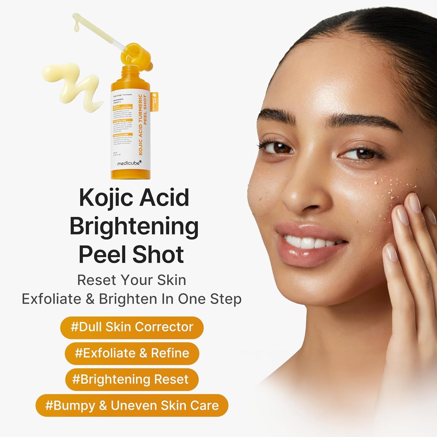 Medicube - Kojic Acid Turmeric Peel Shot