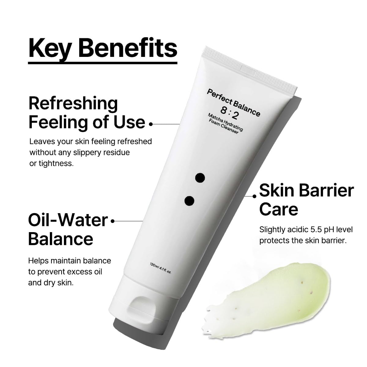 B: Lab - Matcha Hydrating Foam Cleanser