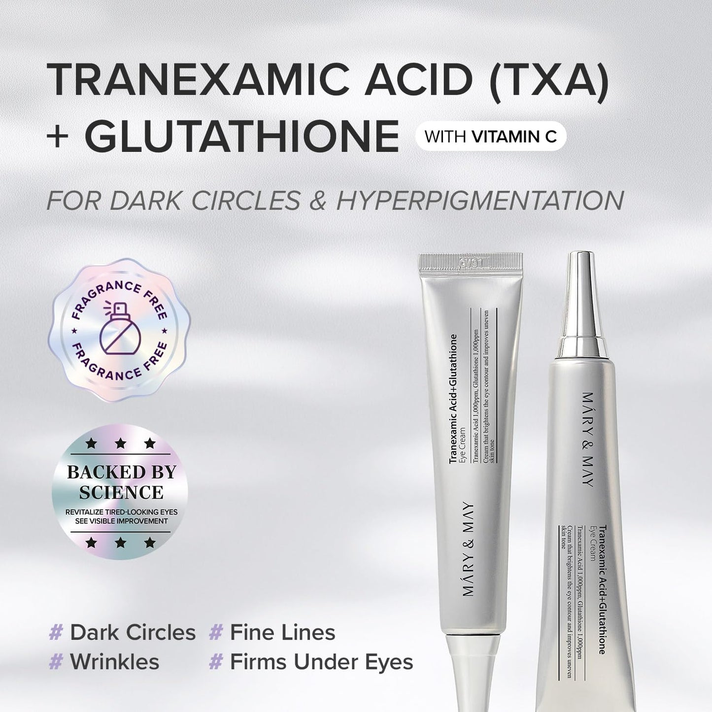 Mary&May - Tranexamic Acid + Glutathione Eye Cream Special Set