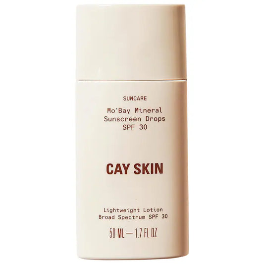 CAY SKIN - Mo'Bay Mineral Sunscreen Drops SPF 30 **BAJO-PEDIDO**