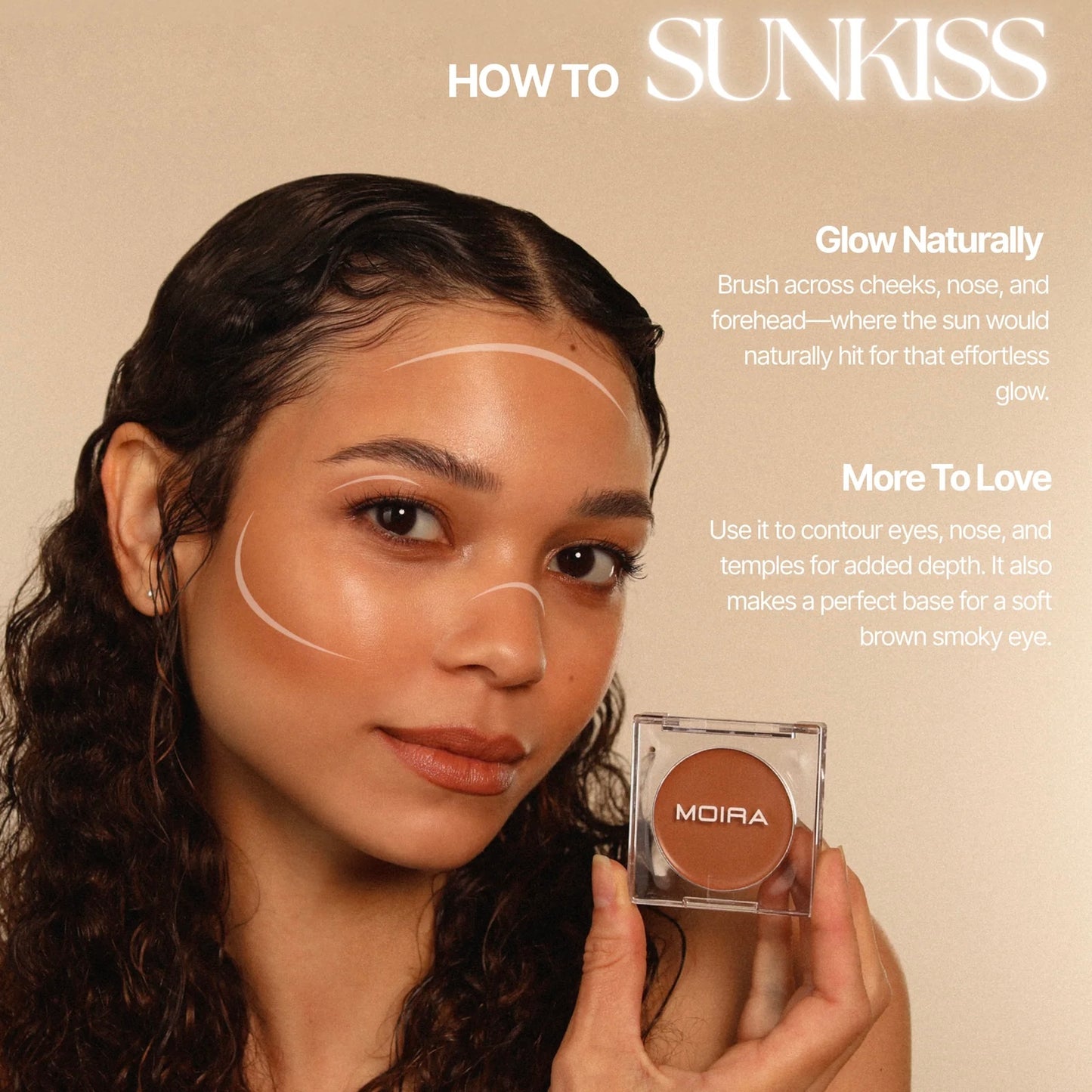 Moira - Stay Golden Cream Bronzer & Contour