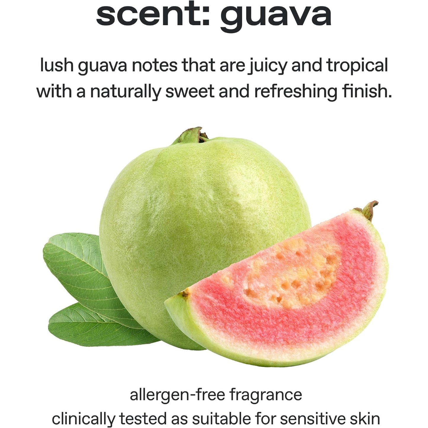 glow - Limpiador facial Guava Facial Cleanser