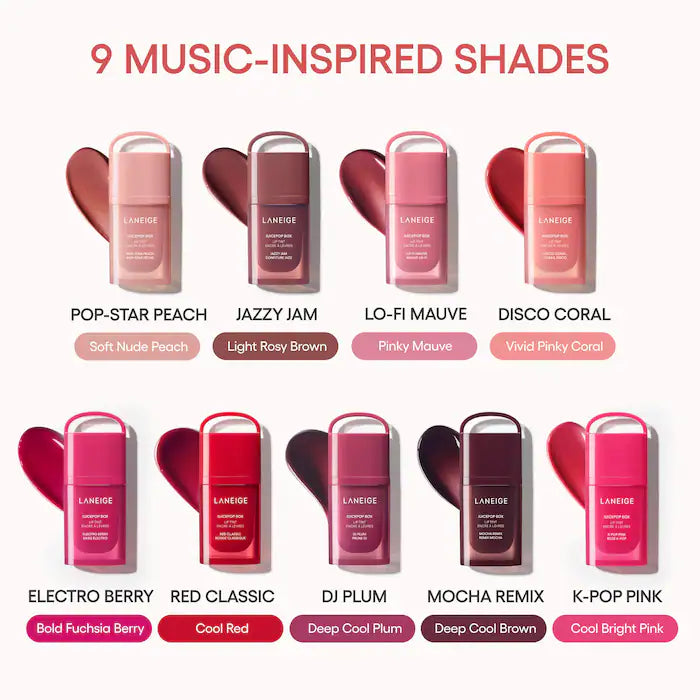 LANEIGE - JuicePop Box Hydrating & Lightweight Oil Lip Tint **BAJO PEDIDO**