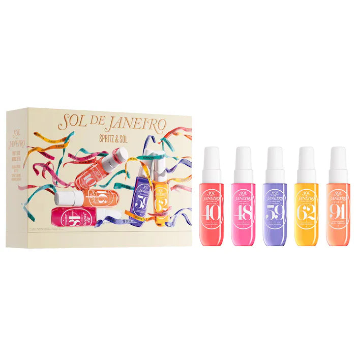Sol de Janeiro  Spritz & Sol Cheirosa Mini Perfume Mist Gift Set **BAJO-PEDIDO**