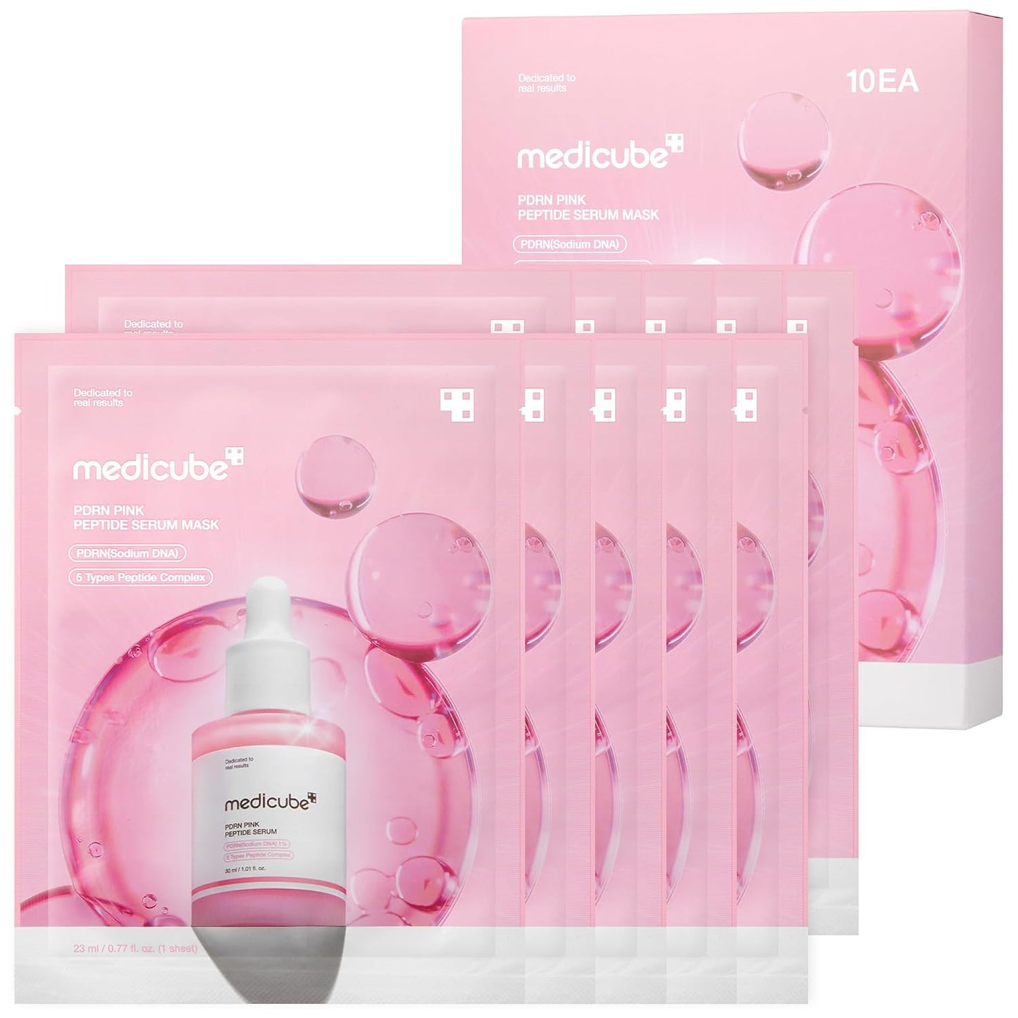 medicube - PDRN Pink Peptide Serum Mask