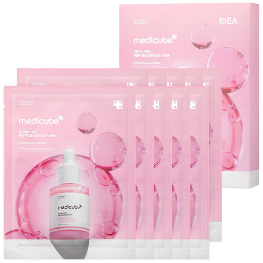 medicube - PDRN Pink Peptide Serum Mask