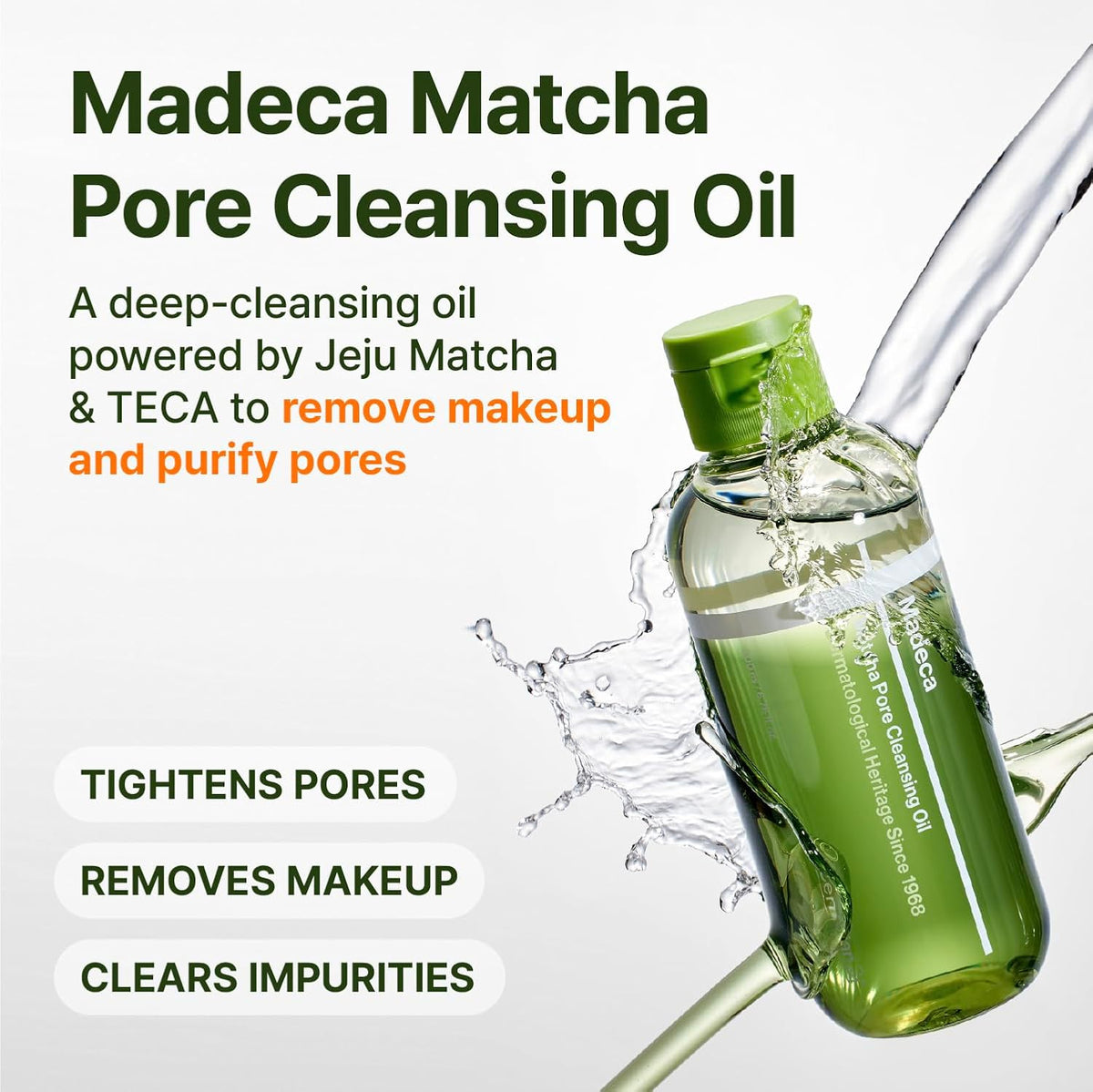 Centellian24 - Madeca Matcha Pore Cleansing Oil
