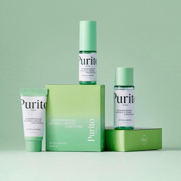 PURITO SEOUL - Wonder Releaf Centella Mini Kit Unscented