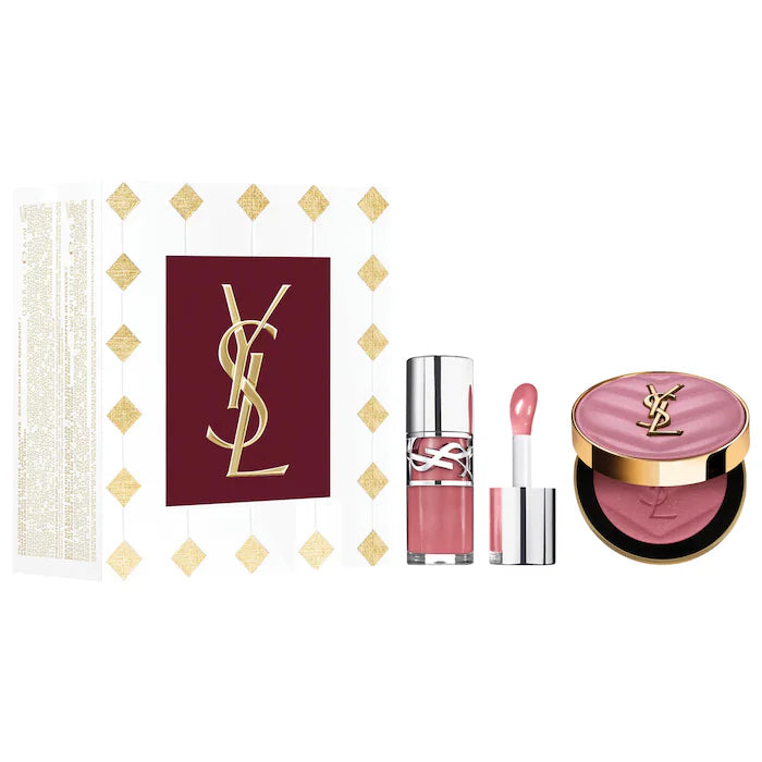 Yves Saint Laurent - YSL Iconic Pink Lip Gloss & Blush Gift Set **BAJO PEDIDO**