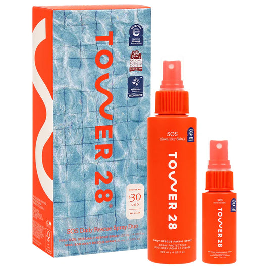 Tower 28 Beauty - SOS Hypochlorous Acid Spray Duo Skincare Set **BAJO PEDIDO**