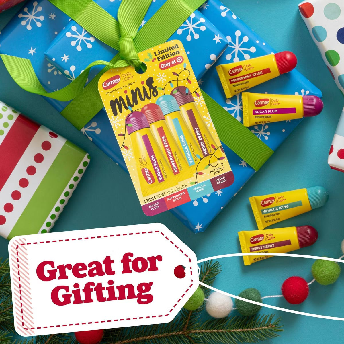 Carmex - Daily Care Holiday Limited Edition Minis Lip Balm
