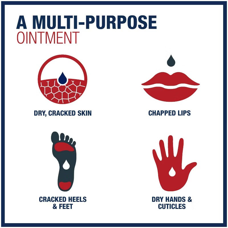 Aquaphor - Healing Ointment Skin Protectant and Moisturizer for Dry and Cracked Skin Unscented