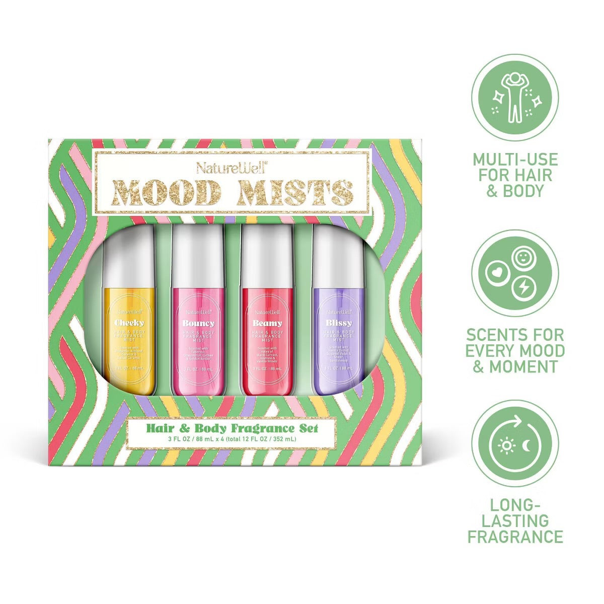 NatureWell - Fragrance Mist Gift Set 4PC