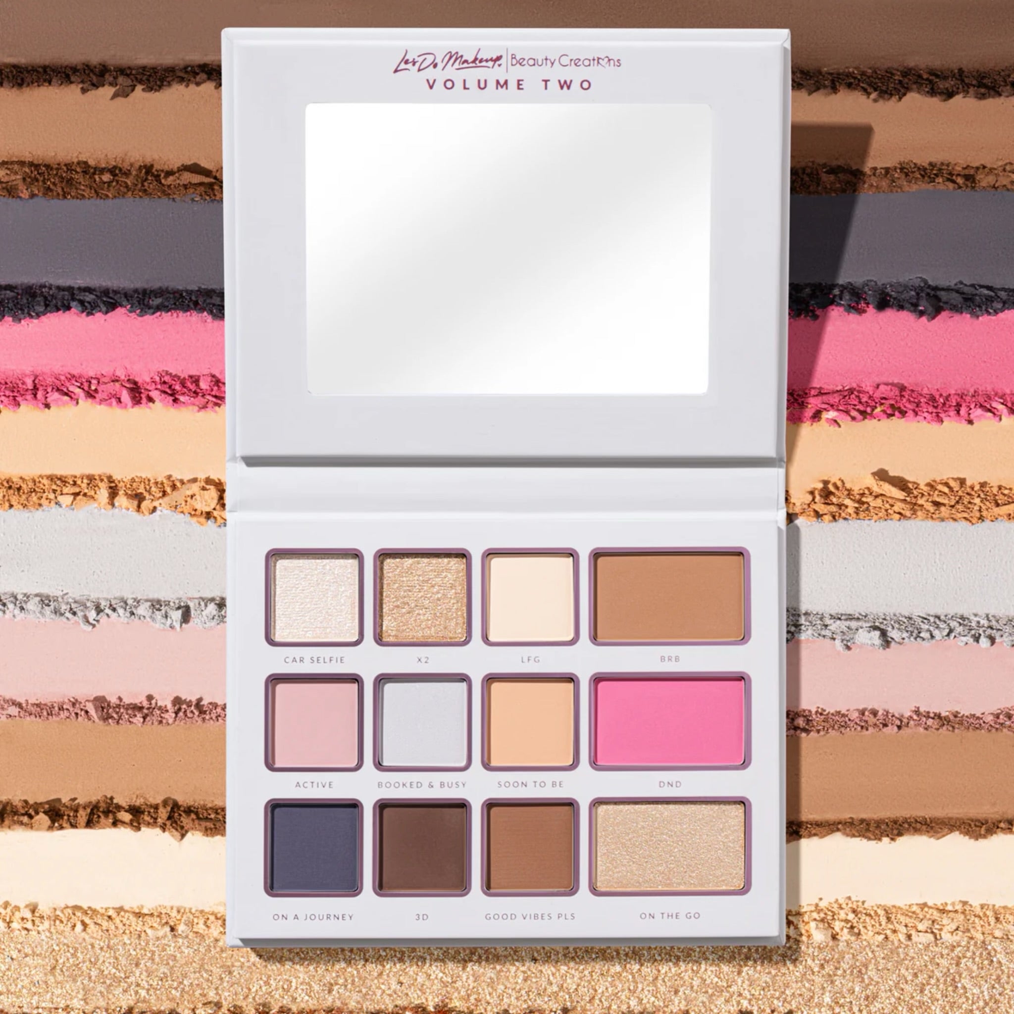 ✨Beauty Creations x Lesdomakeup - Paleta De Sombra Getting It Done Multi-Use Face Palette