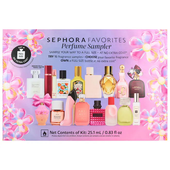 Sephora Favorites - Flirty Trending Scents Perfume Sampler Set w/ Redeemable Voucher **BAJO-PEDIDO**