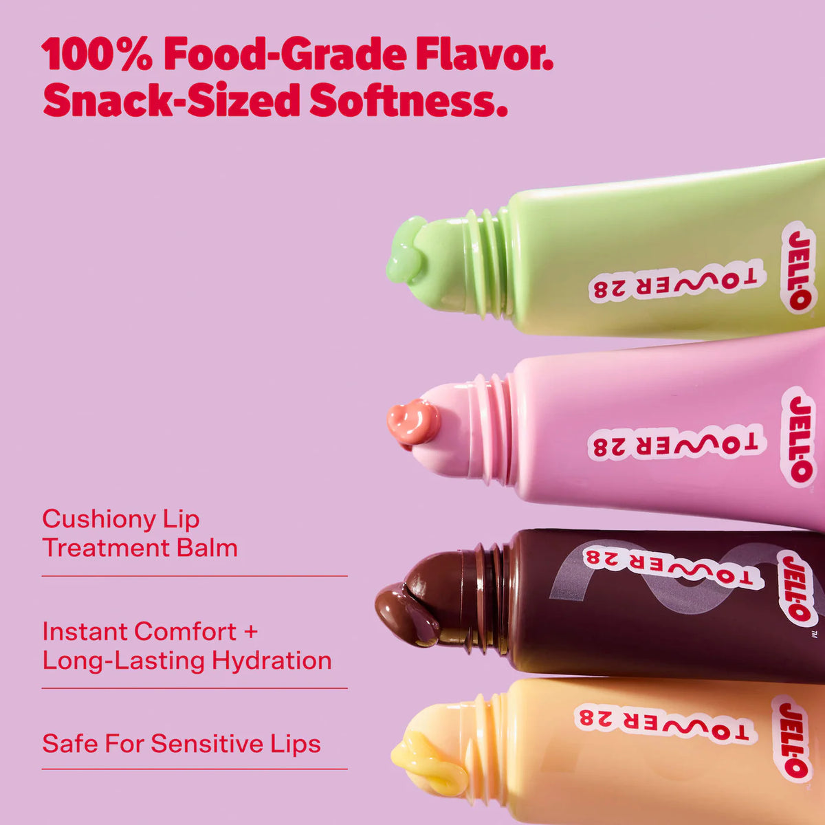 Tower 28 Beauty  JELL-O™  X TOWER 28 Lil' Pudding Mini Lip Softie Gift Set **BAJO-PEDIDO**