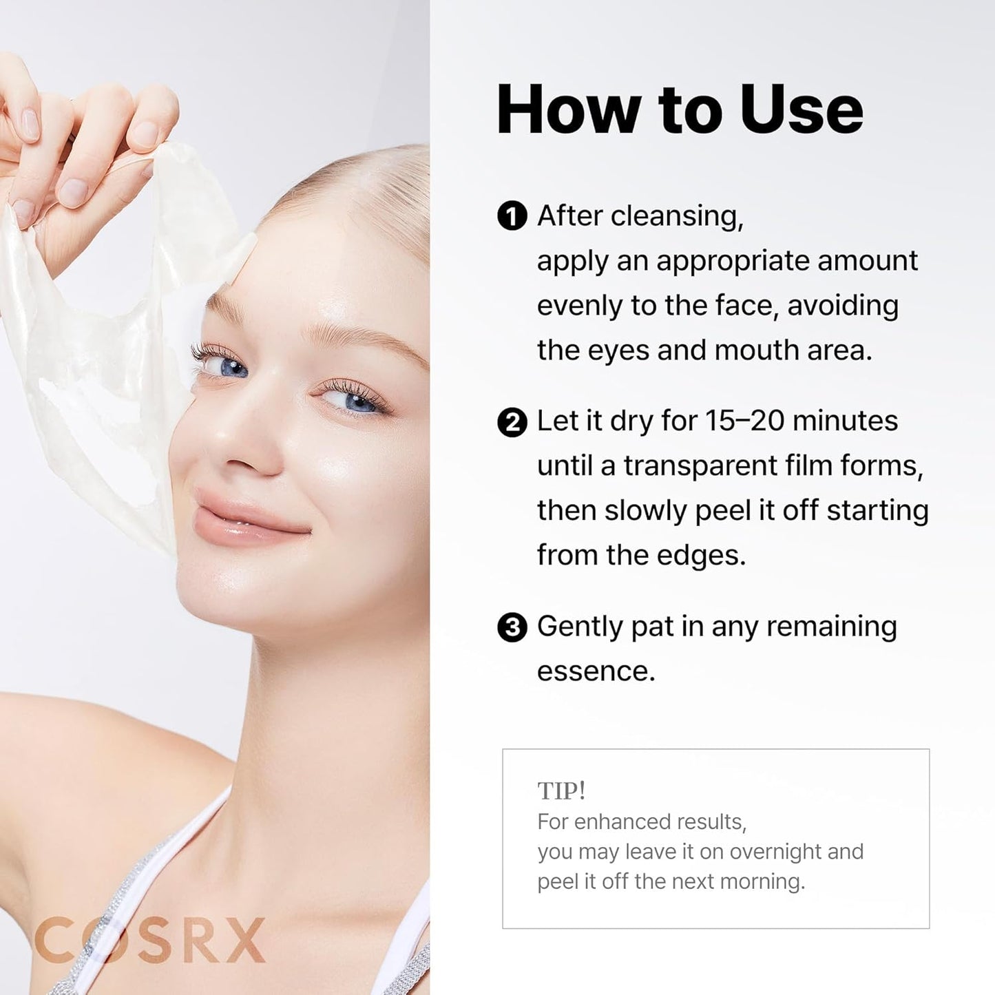 COSRX - PDRN EXOSOME Skinplaning Glaze Mask