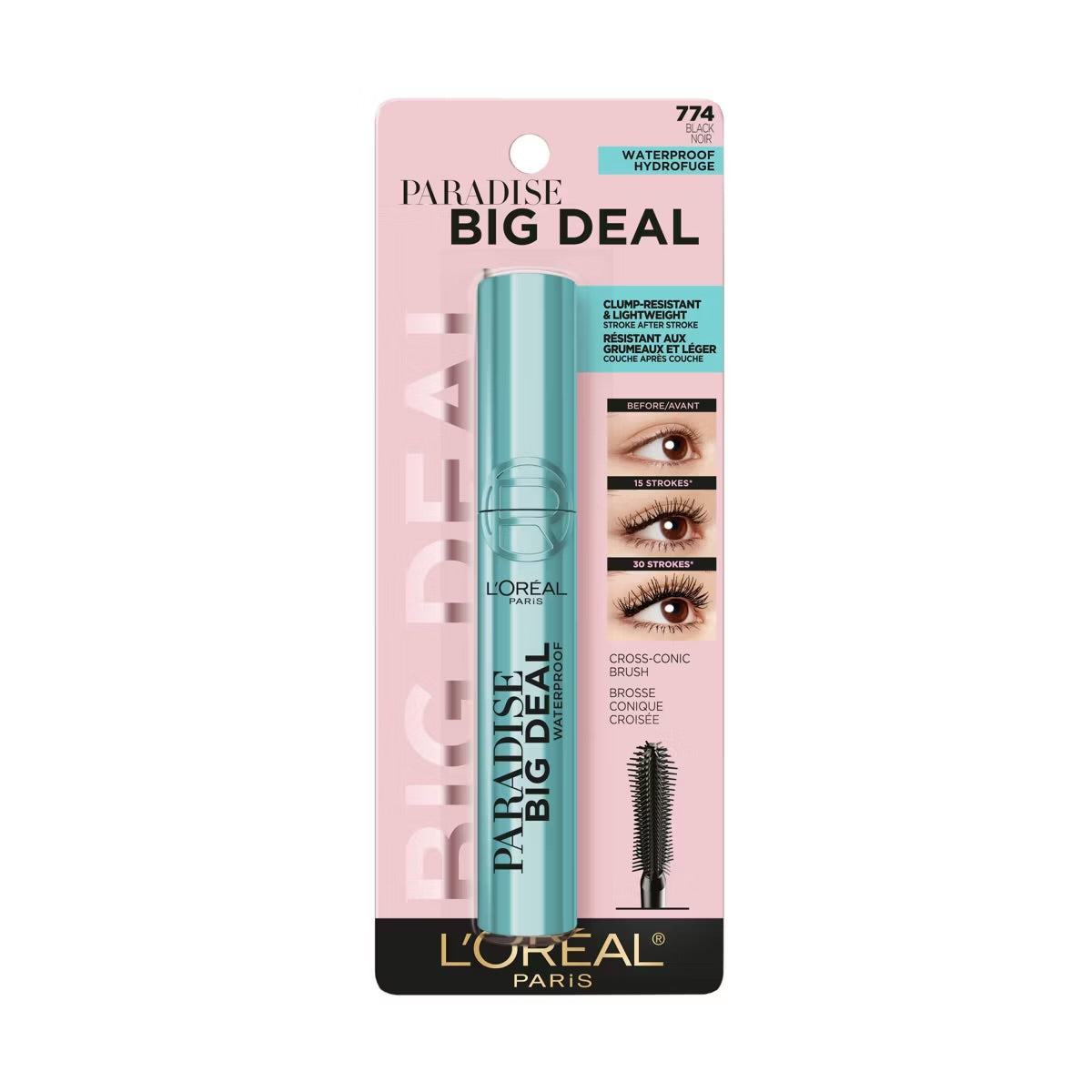 L'Oreal Paris - Paradise Big Deal Volumizing and Lengthening Mascara