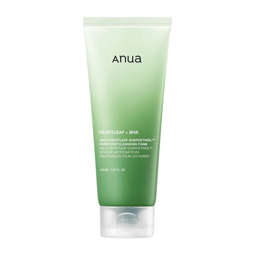 Anua - Espuma Limpiadora Heartleaf Quercetinol Pore Deep Cleansing Foam