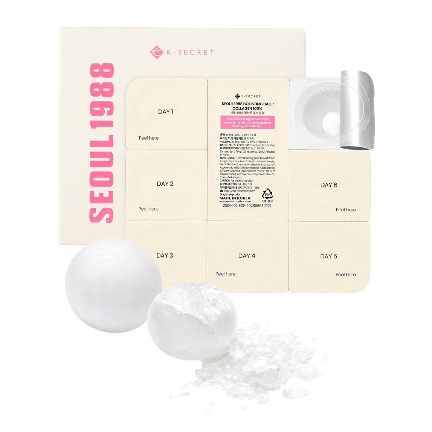 Ksecret Seoul 1988 - Boosting Ball Collagen 100%