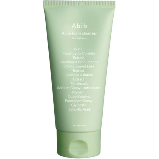 Abib - Espuma Limpiadora Acne Foam Cleanser Heartleaf Foam