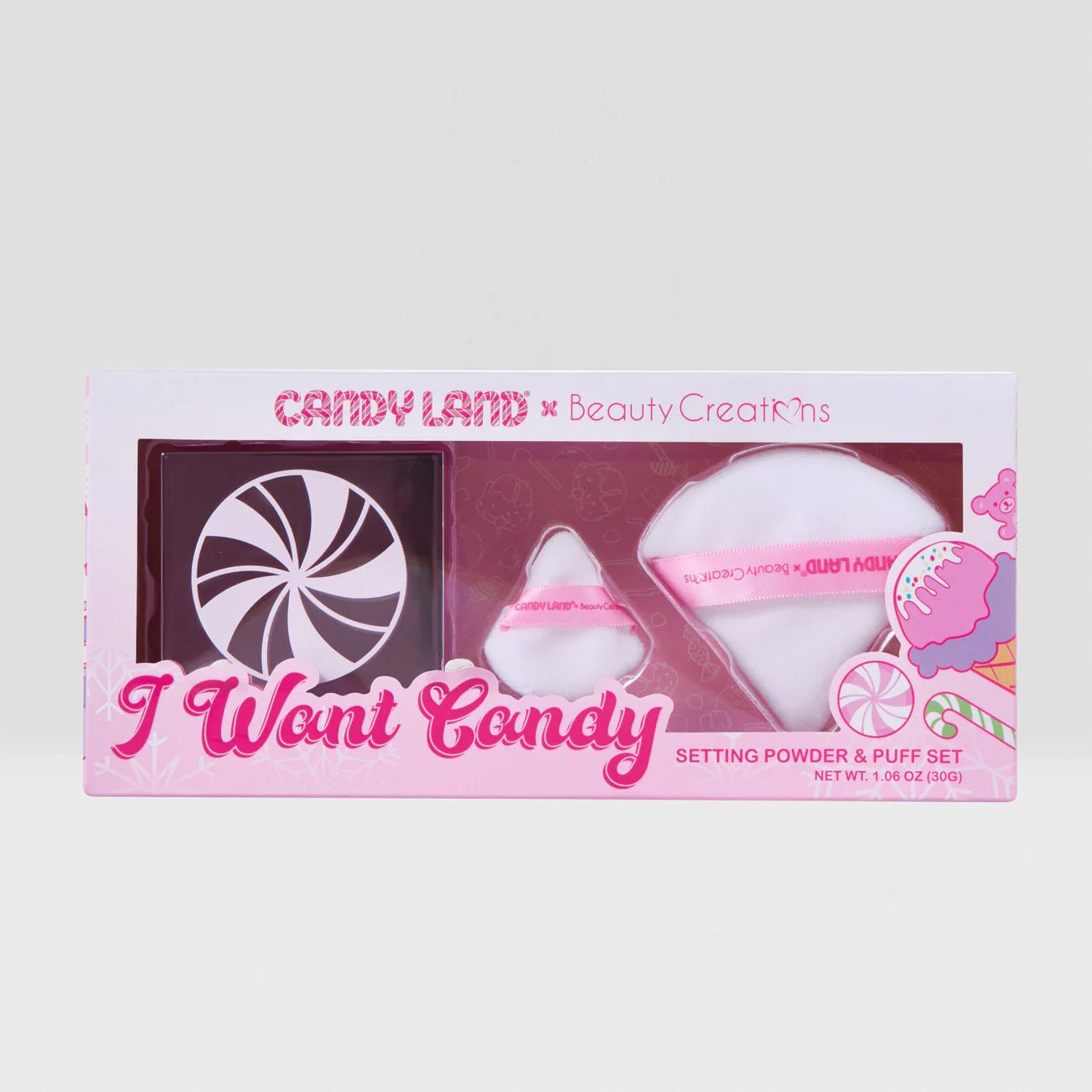 Beauty Creations - Candy Land Want Candy Loose Powder & Puff