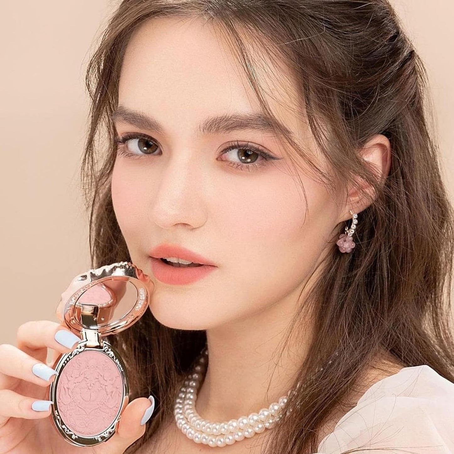 Flower Knows - Strawberry Rococo Embossed Blush