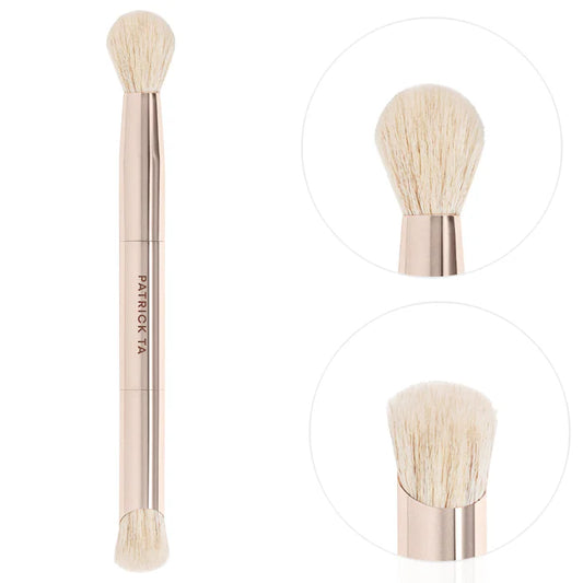 PATRICK TA  Dual-Ended Concealer Brush **BAJO PEDIDO**