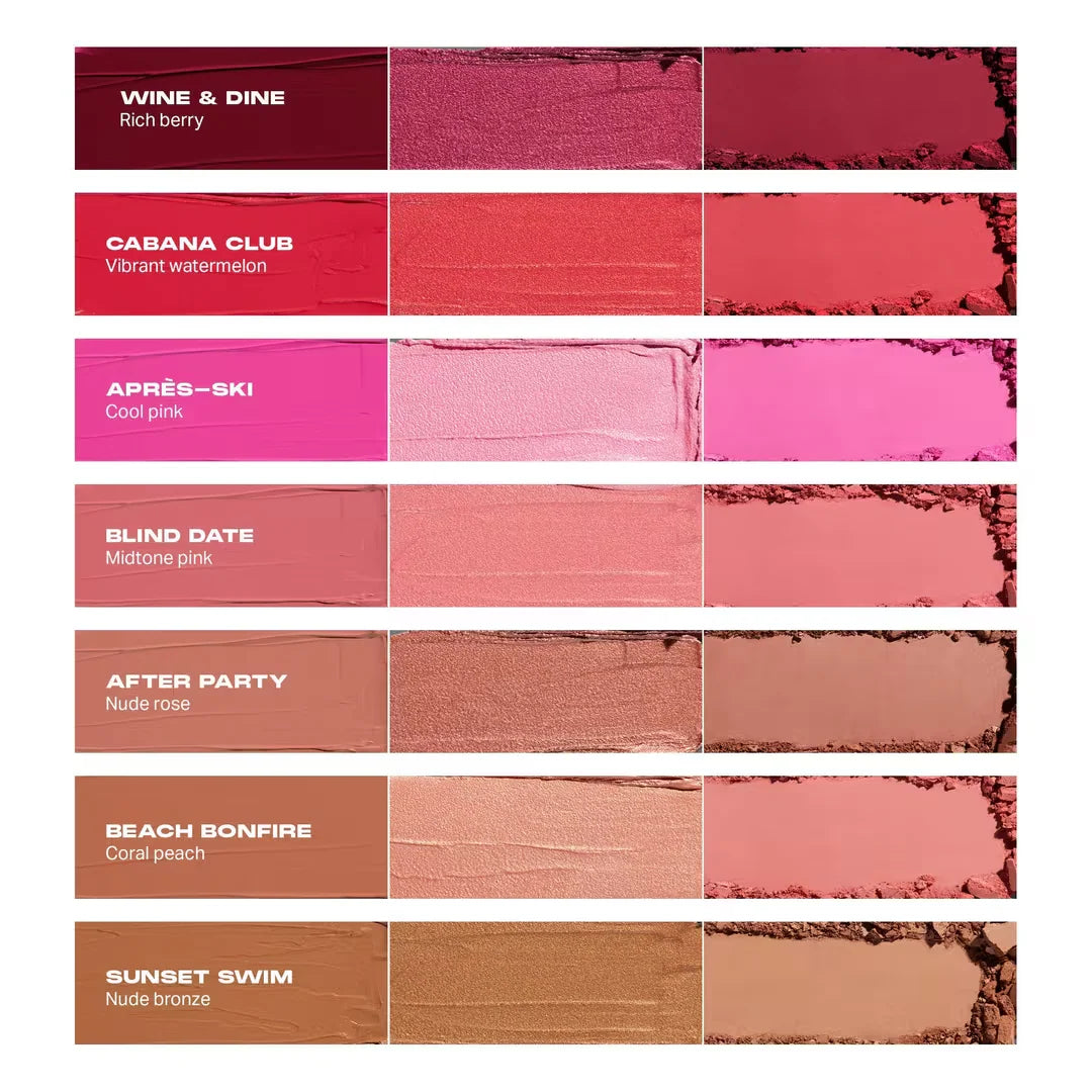 Morphe - Cheek Thrills Multi-Finish Face Trio