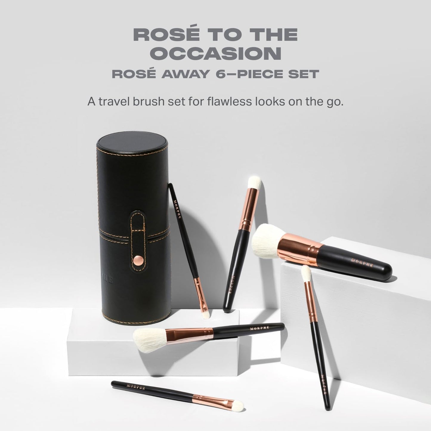 Morphe - Rose Away Makeup Brushes