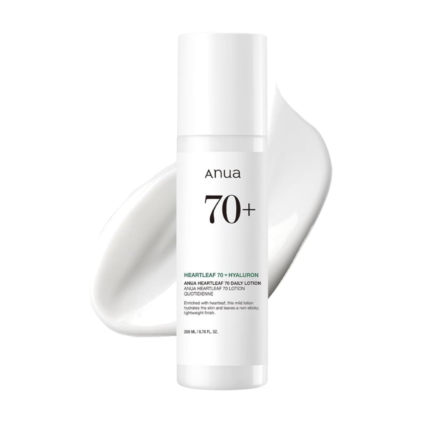 Anua - Heartleaf 70+ Hyaluron Daily Lotion