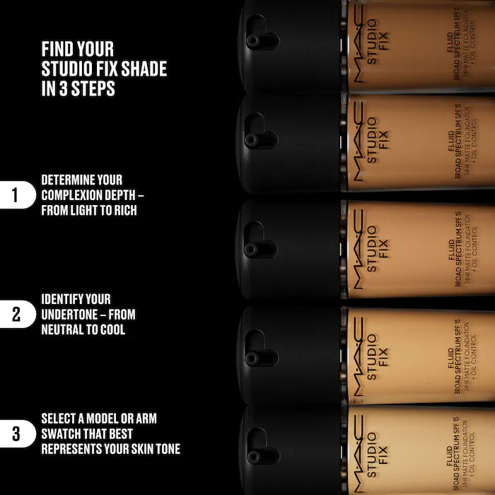 MAC - Studio Fix Fluid SPF 15 24HR Buildable Soft-Matte Foundation + Oil Control