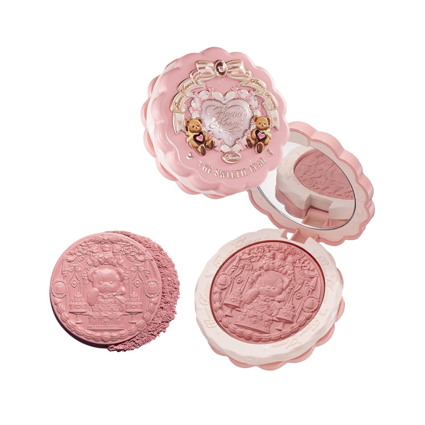 Flower Knows - The Sweetie Bear Silk Satin Blush