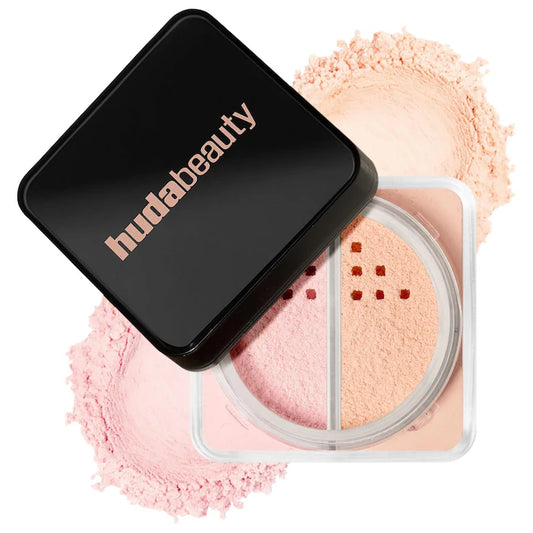 HUDA BEAUTY  Easy Bake Loose Powder Brightening + Correcting Duo **BAJO-PEDIDO**