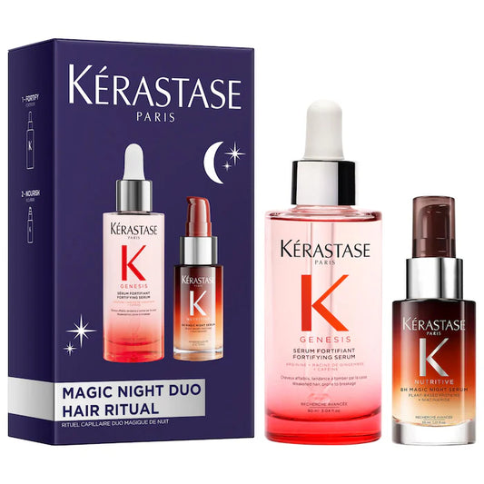 Kérastase  Genesis Serum & Mini 8H Magic Night Serum Hair Gift Set **BAJO-PEDIDO**