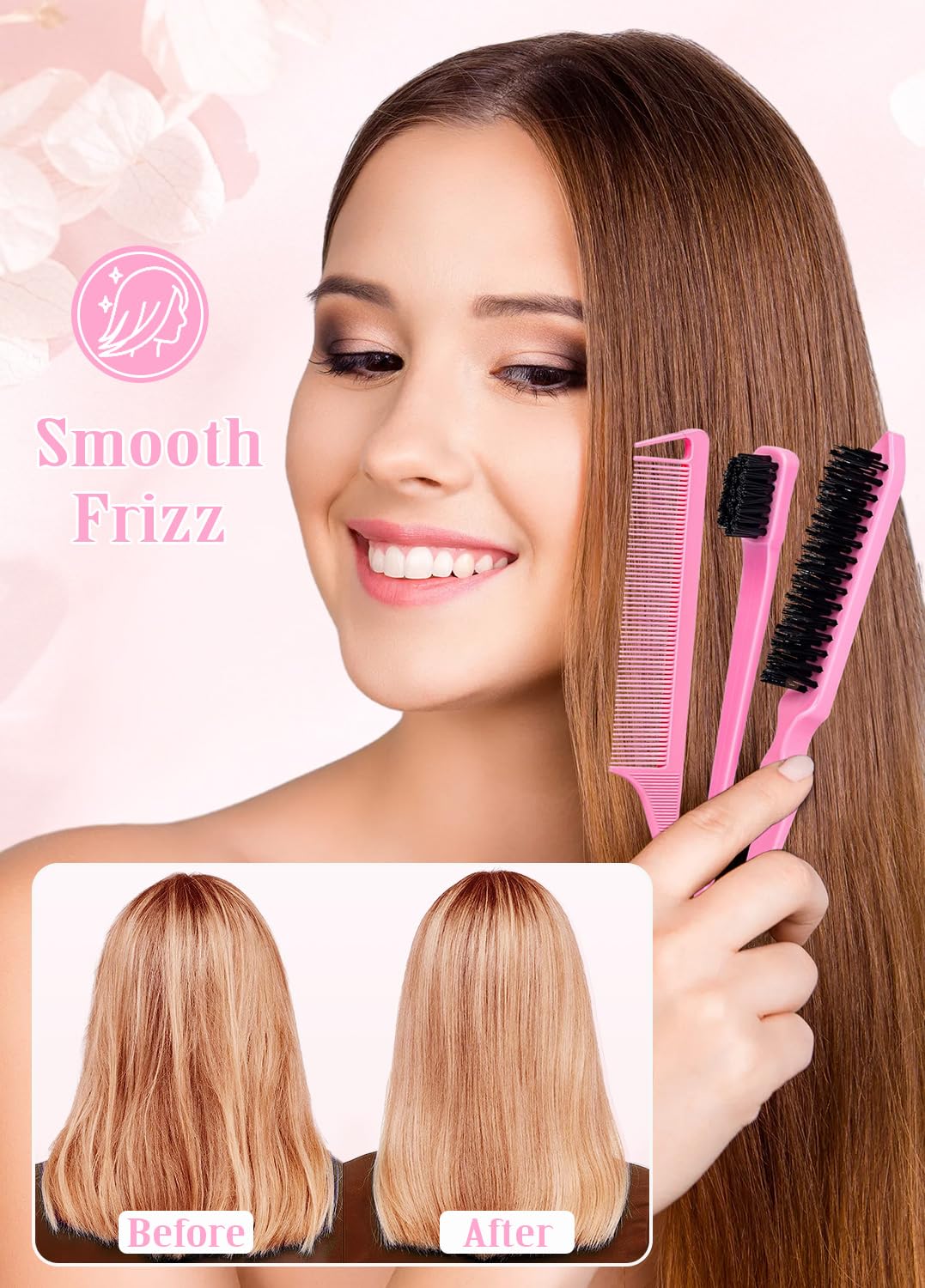 Samnyte - Hair Wax Stick & Slick Back Hair Brush