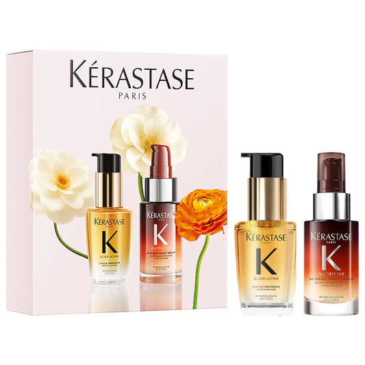 Kérastase - Mini Elixir Ultime Hair Oil & 8H Magic Night Serum Hair Gift Set**BAJO-PEDIDO**