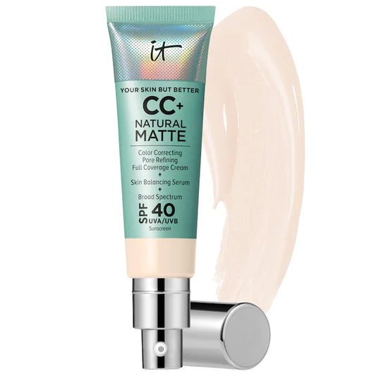 IT Cosmetics - CC+ Cream Natural Matte Foundation with SPF 40 *BAJO-PEDIDO**