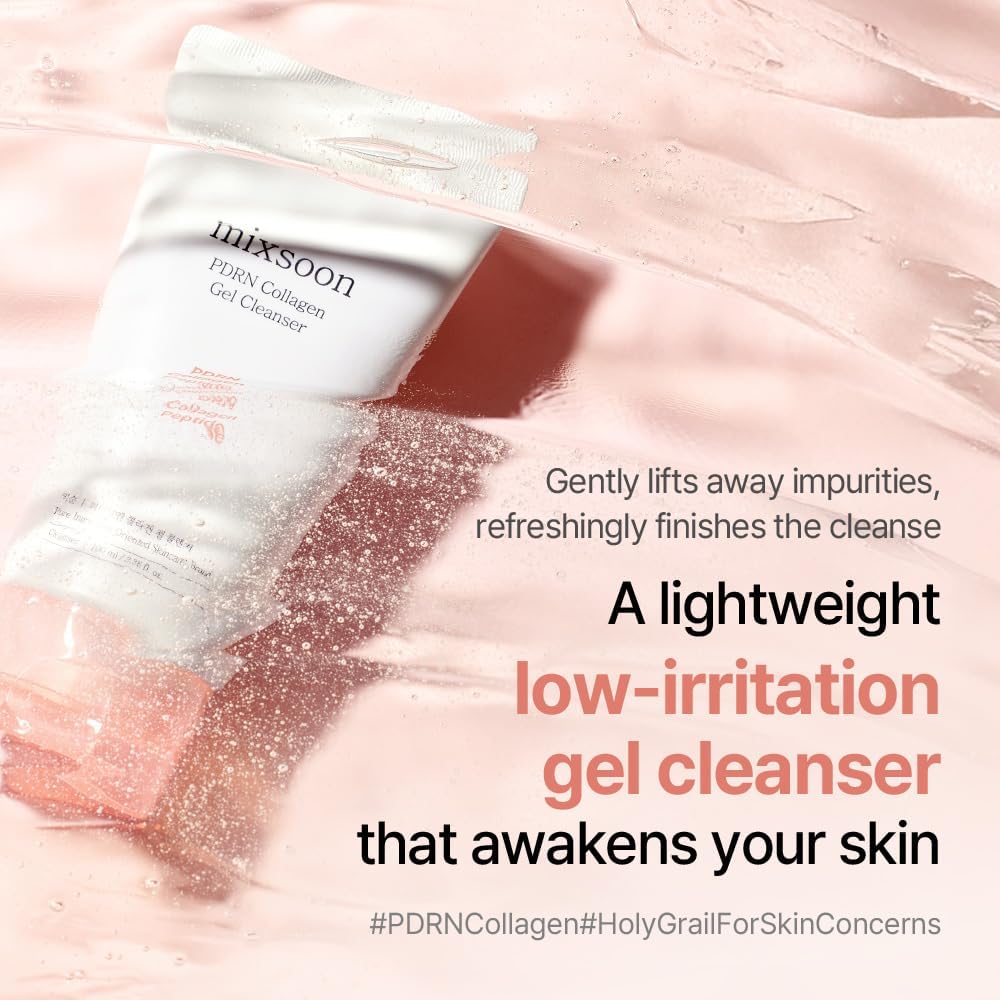 Mixsoon - Limpiador PDRN Collagen Gel Cleanser