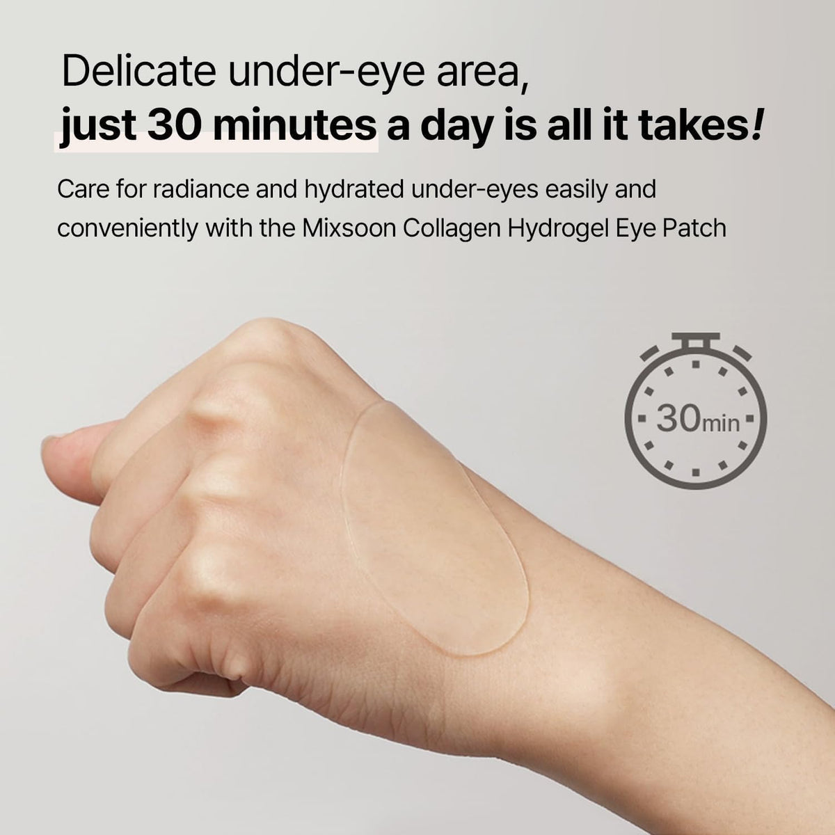 Mixsoon - Collagen Hydrogel Eye Patch