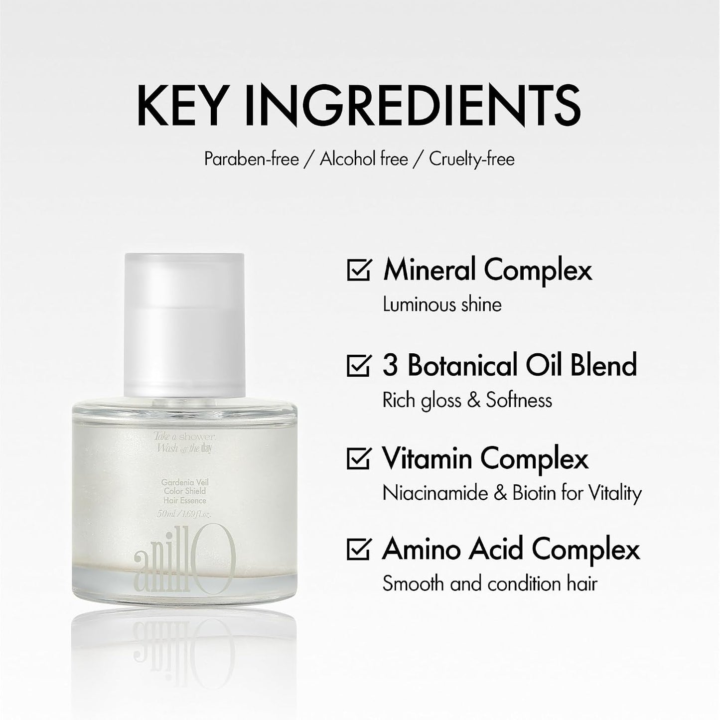 Anillo - Gardenia Veil Color Shield Hair Essence