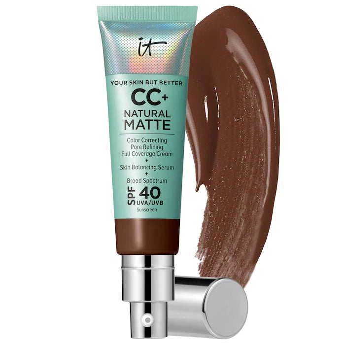 IT Cosmetics - CC+ Cream Natural Matte Foundation with SPF 40 *BAJO-PEDIDO**