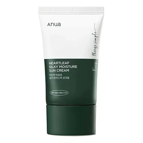 Anua - Protector Solar Hidratante Heartleaf Silky Moisture Sun Cream
