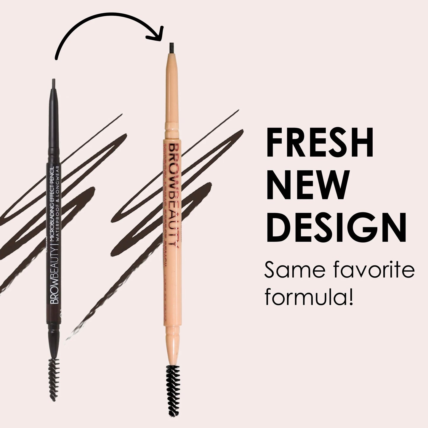 Italia Deluxe - BrowBeauty Microblading Effect Eyebrow Pencil
