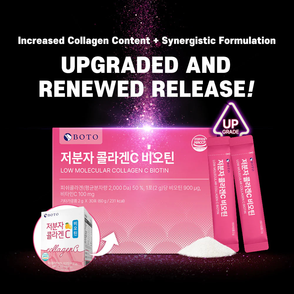 BOTO - Suplemento Dietético con Colágeno Low Molecular Collagen C