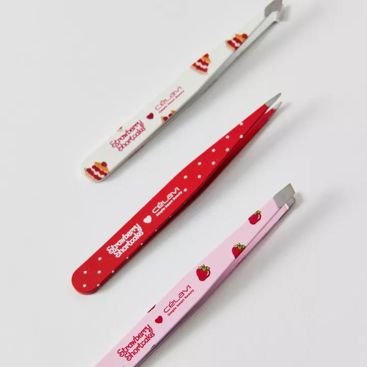 Celavi - Strawberry Shortcake tweezer Trio