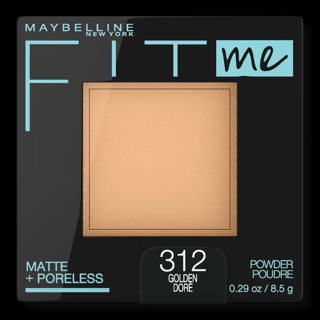 Maybelline - Fit Me Matte + Poreless Pressed Face Powder Makeup **BAJO-PEDIDO**