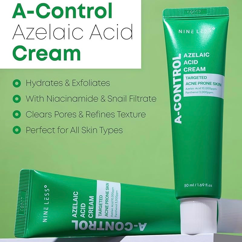 NINELESS - A-Control Azelaic Acid Cream